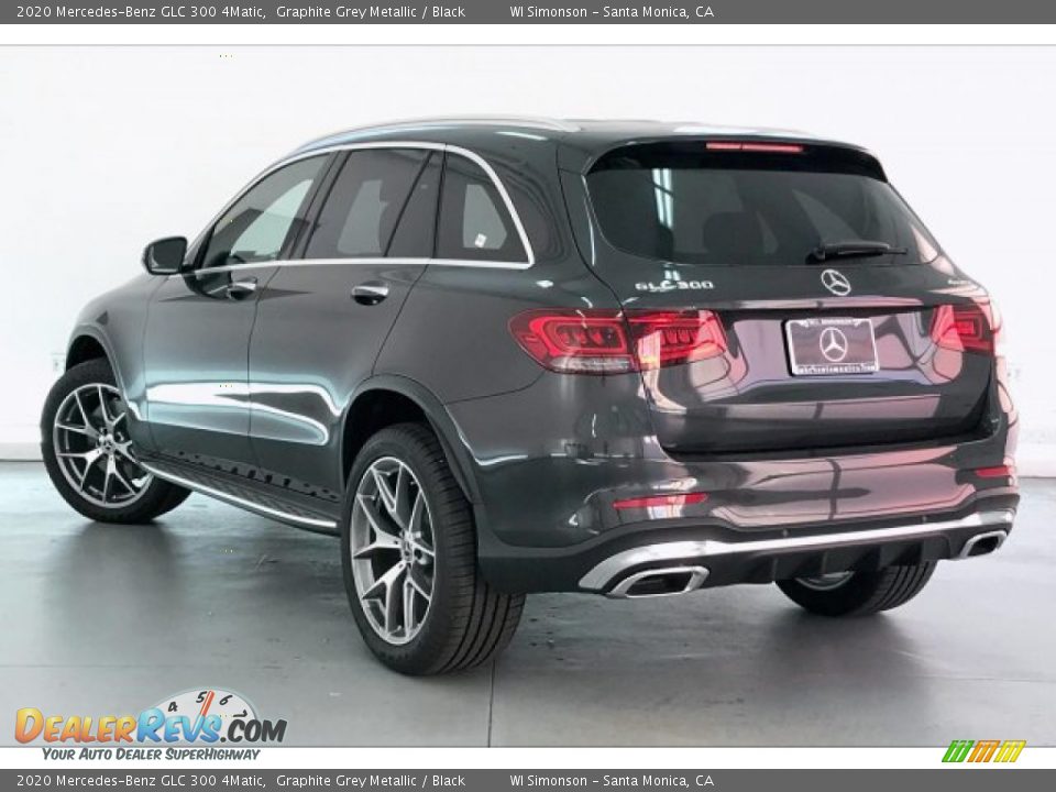 2020 Mercedes-Benz GLC 300 4Matic Graphite Grey Metallic / Black Photo #2