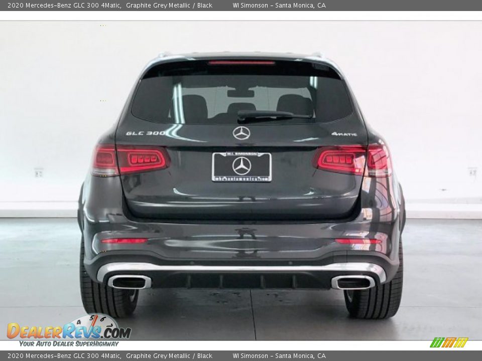2020 Mercedes-Benz GLC 300 4Matic Graphite Grey Metallic / Black Photo #3