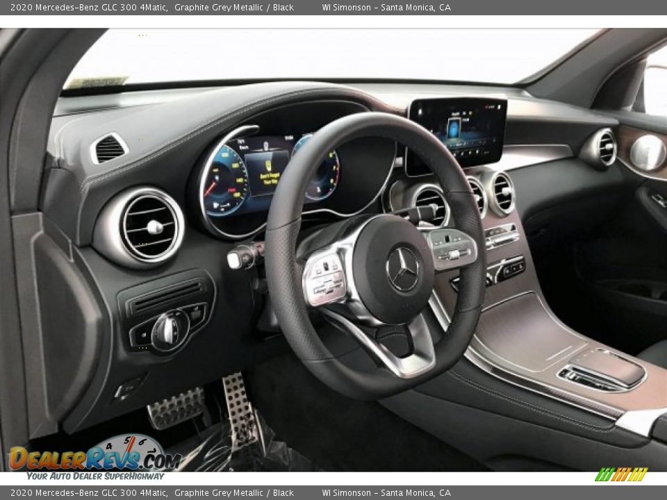 2020 Mercedes-Benz GLC 300 4Matic Graphite Grey Metallic / Black Photo #4