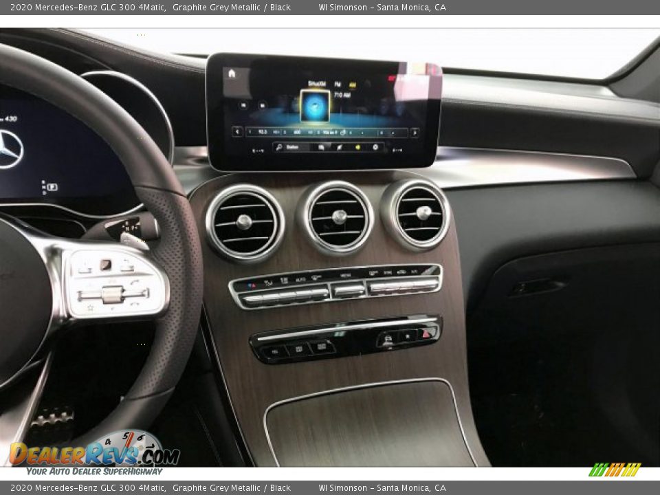 2020 Mercedes-Benz GLC 300 4Matic Graphite Grey Metallic / Black Photo #6