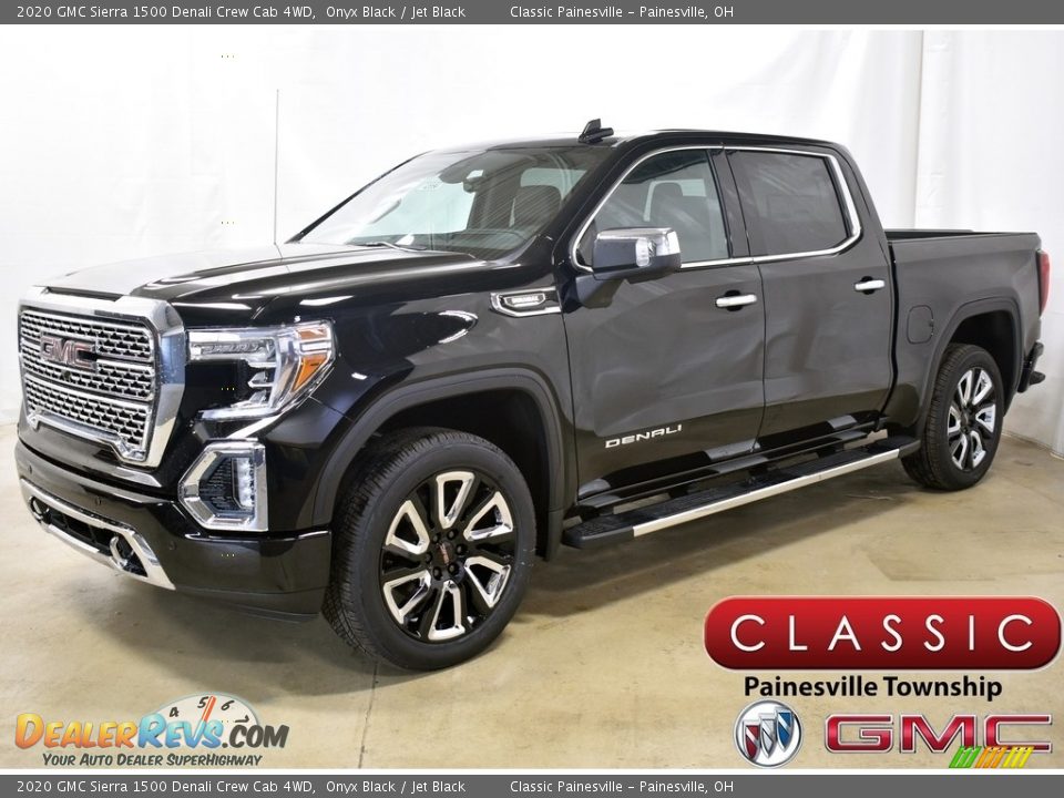2020 GMC Sierra 1500 Denali Crew Cab 4WD Onyx Black / Jet Black Photo #1