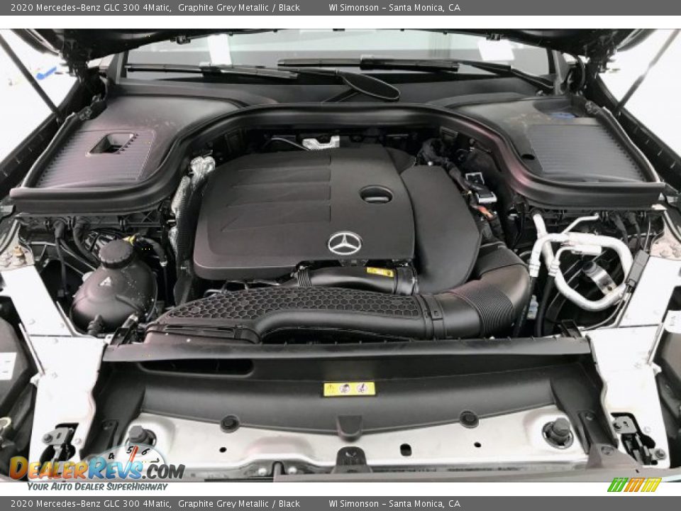 2020 Mercedes-Benz GLC 300 4Matic Graphite Grey Metallic / Black Photo #8