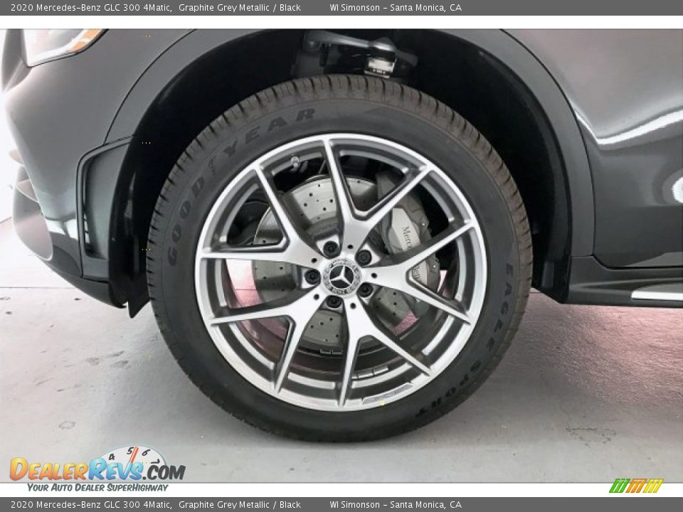 2020 Mercedes-Benz GLC 300 4Matic Graphite Grey Metallic / Black Photo #9