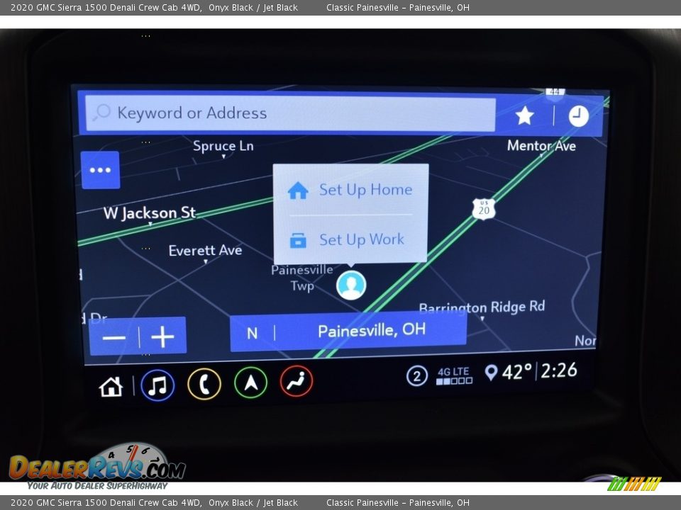2020 GMC Sierra 1500 Denali Crew Cab 4WD Onyx Black / Jet Black Photo #3