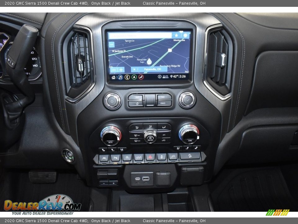 2020 GMC Sierra 1500 Denali Crew Cab 4WD Onyx Black / Jet Black Photo #4