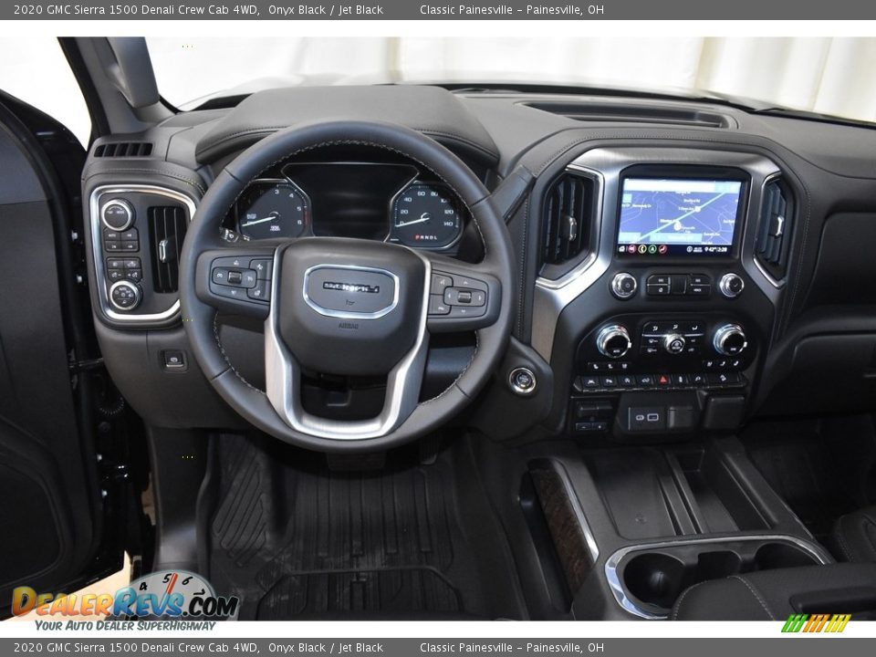 2020 GMC Sierra 1500 Denali Crew Cab 4WD Onyx Black / Jet Black Photo #6