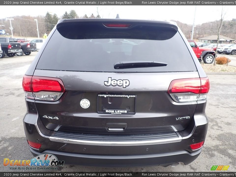 2020 Jeep Grand Cherokee Limited 4x4 Granite Crystal Metallic / Light Frost Beige/Black Photo #4