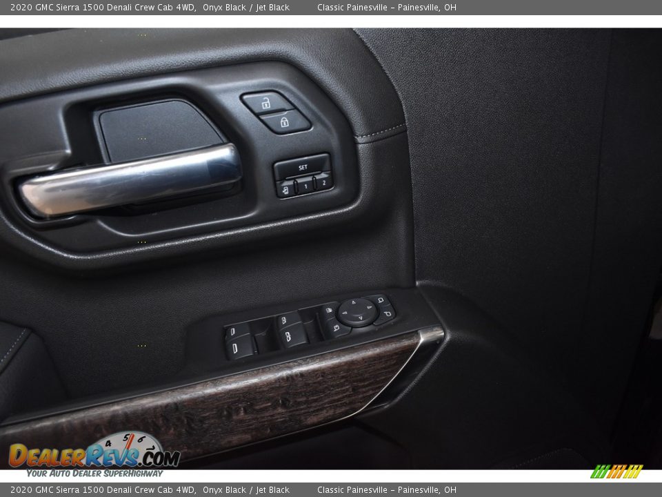 2020 GMC Sierra 1500 Denali Crew Cab 4WD Onyx Black / Jet Black Photo #7