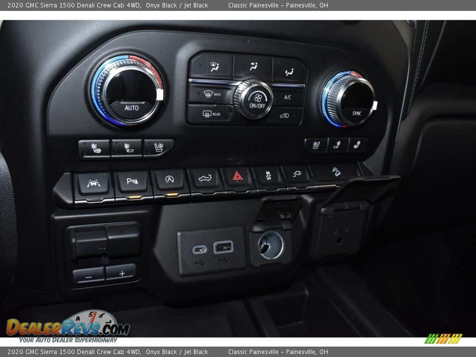 2020 GMC Sierra 1500 Denali Crew Cab 4WD Onyx Black / Jet Black Photo #9