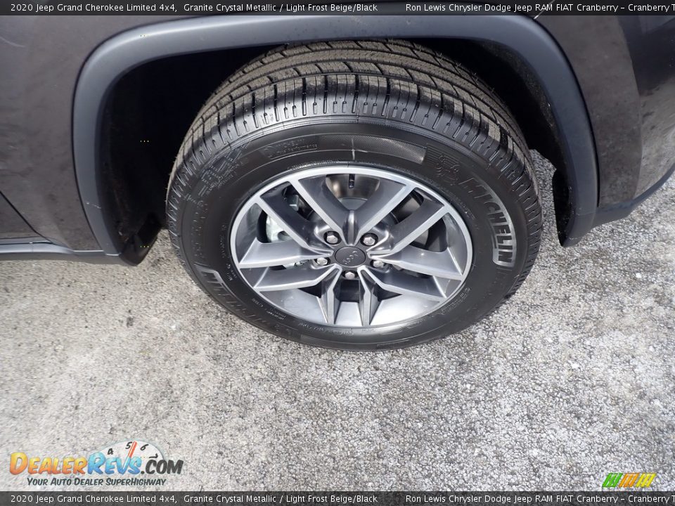 2020 Jeep Grand Cherokee Limited 4x4 Granite Crystal Metallic / Light Frost Beige/Black Photo #8