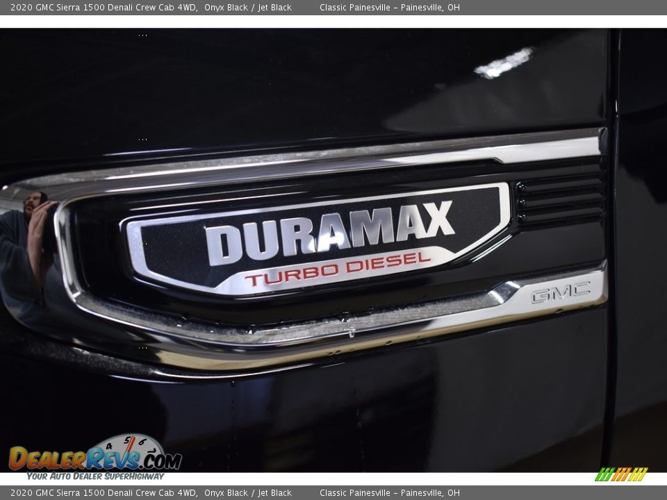 2020 GMC Sierra 1500 Denali Crew Cab 4WD Onyx Black / Jet Black Photo #13