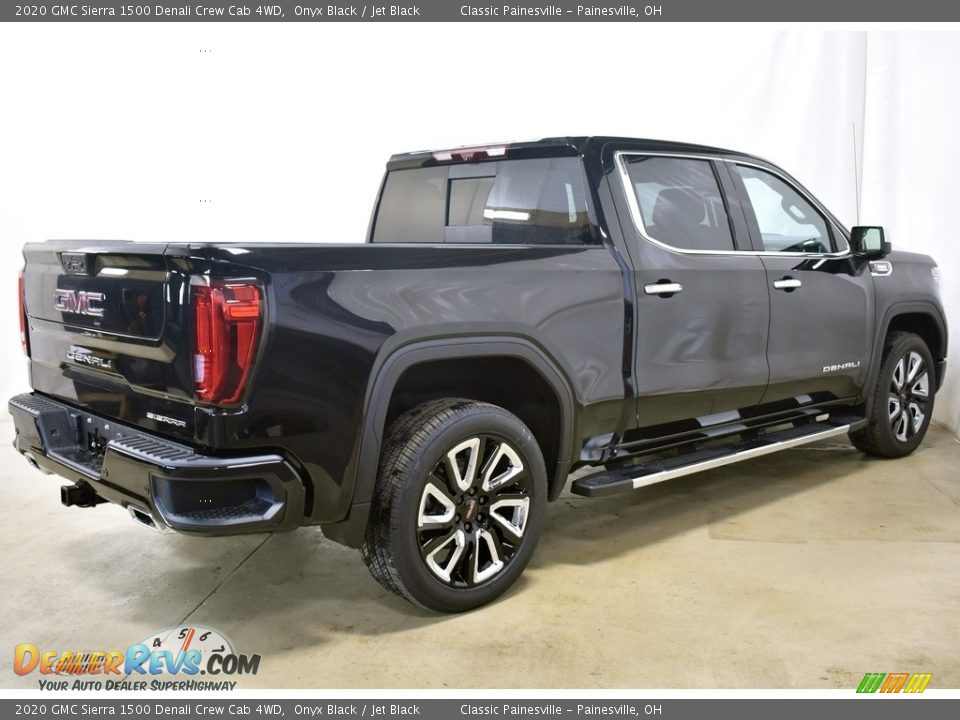2020 GMC Sierra 1500 Denali Crew Cab 4WD Onyx Black / Jet Black Photo #14