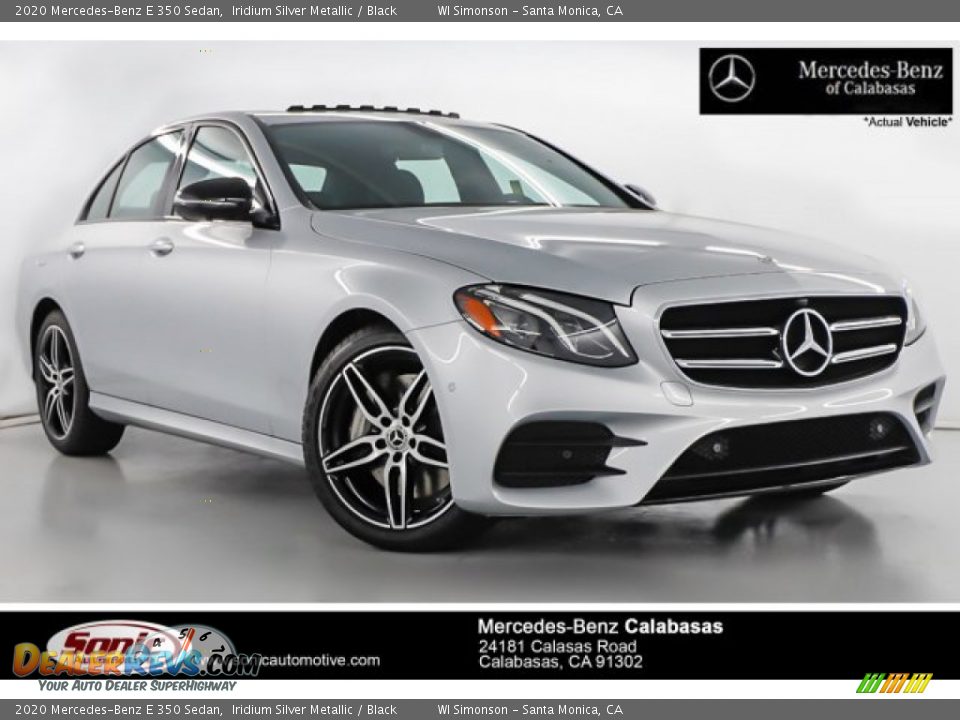 2020 Mercedes-Benz E 350 Sedan Iridium Silver Metallic / Black Photo #1
