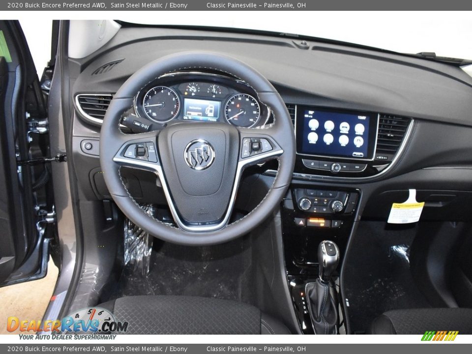 2020 Buick Encore Preferred AWD Satin Steel Metallic / Ebony Photo #9