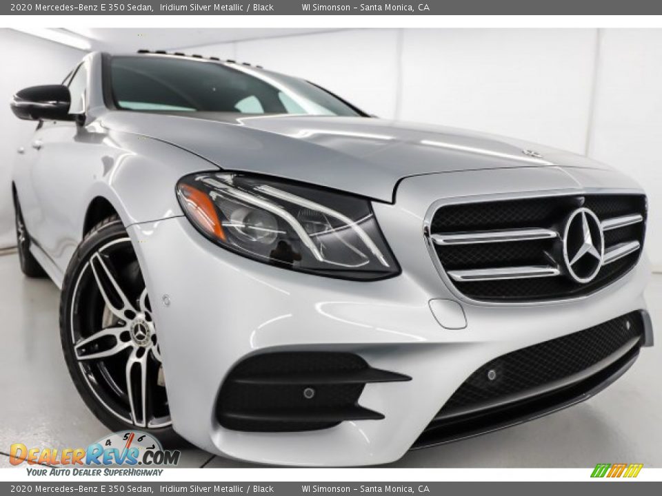 2020 Mercedes-Benz E 350 Sedan Iridium Silver Metallic / Black Photo #2