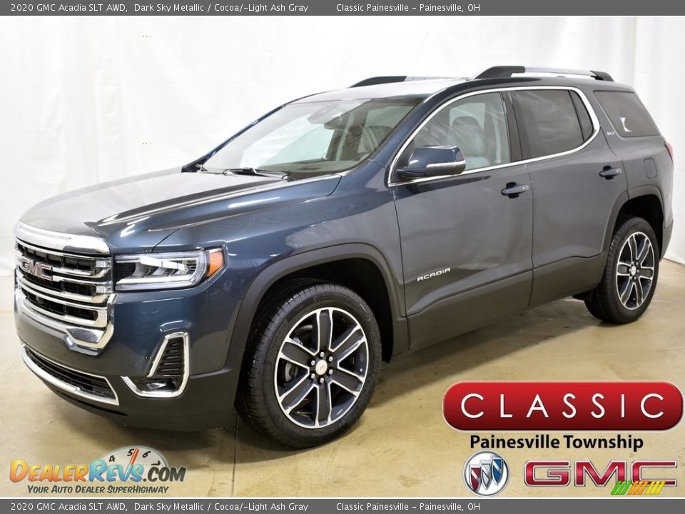 2020 GMC Acadia SLT AWD Dark Sky Metallic / Cocoa/­Light Ash Gray Photo #1