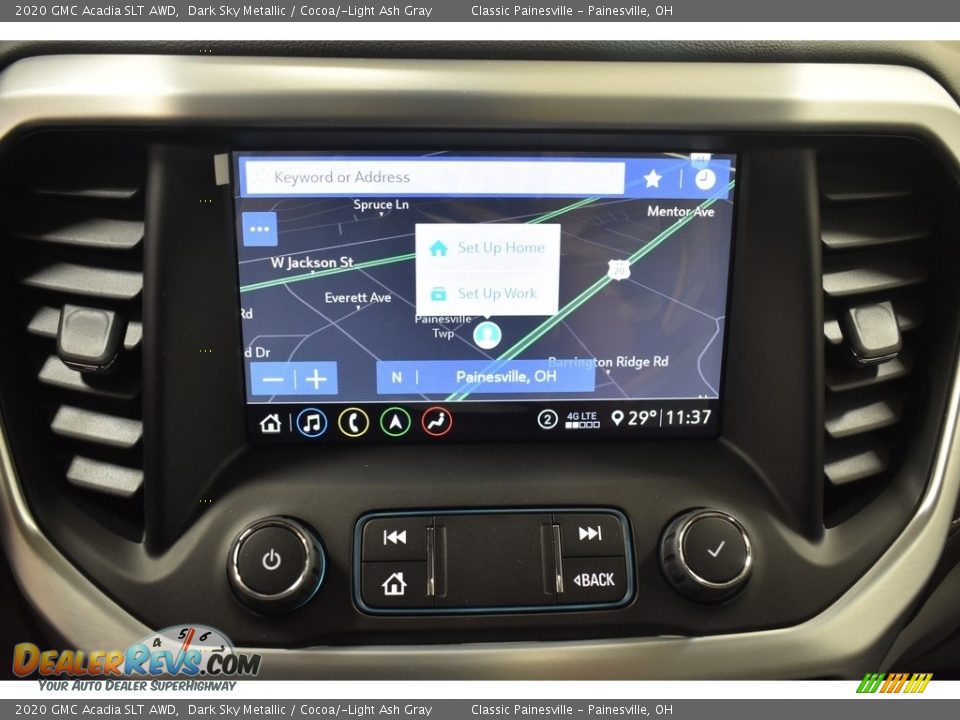 2020 GMC Acadia SLT AWD Dark Sky Metallic / Cocoa/­Light Ash Gray Photo #3