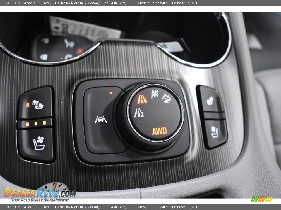2020 GMC Acadia SLT AWD Dark Sky Metallic / Cocoa/­Light Ash Gray Photo #4