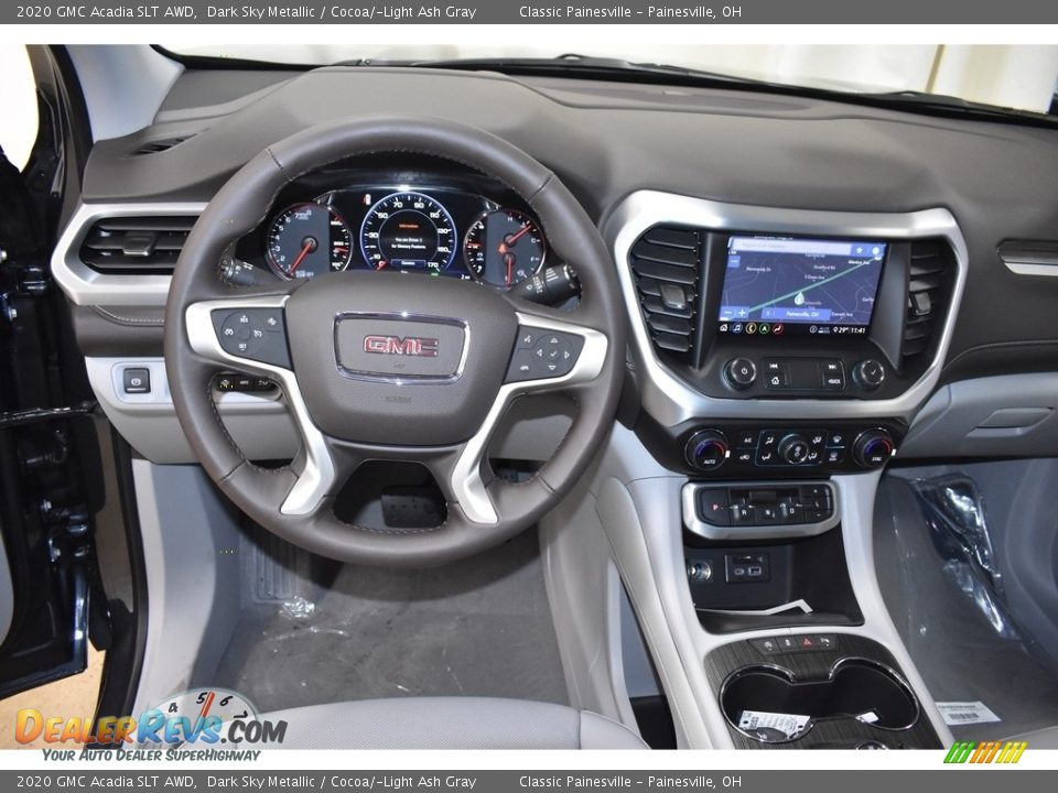 2020 GMC Acadia SLT AWD Dark Sky Metallic / Cocoa/­Light Ash Gray Photo #5