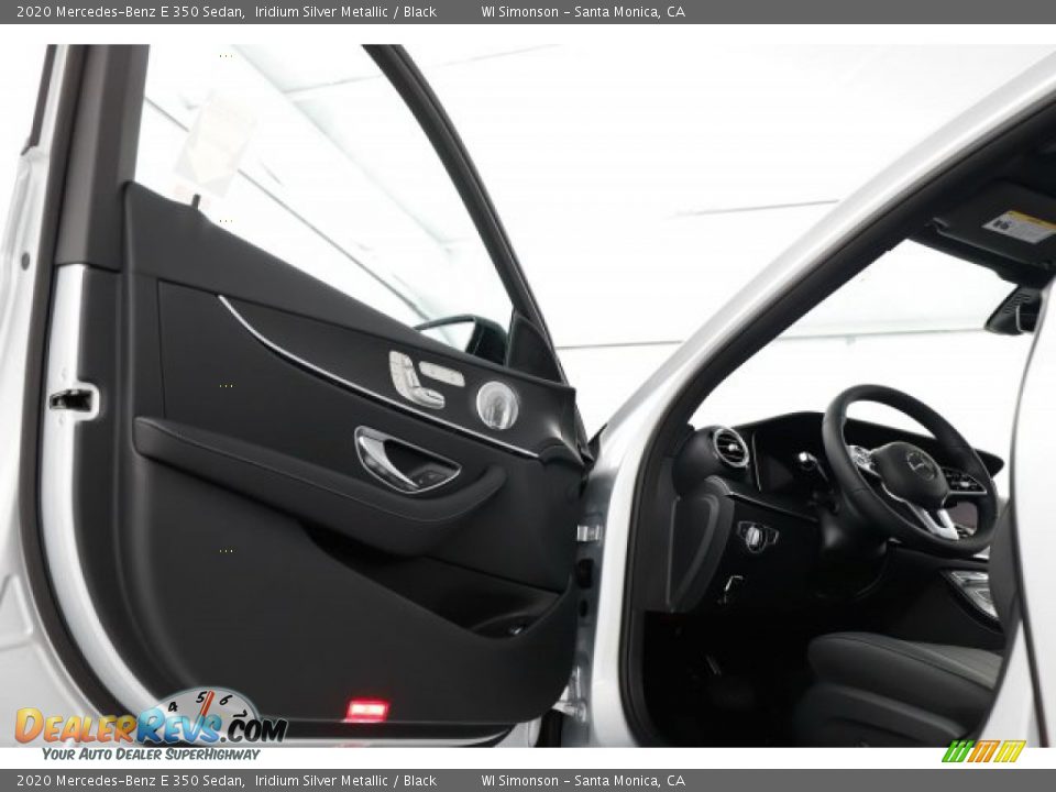 2020 Mercedes-Benz E 350 Sedan Iridium Silver Metallic / Black Photo #9