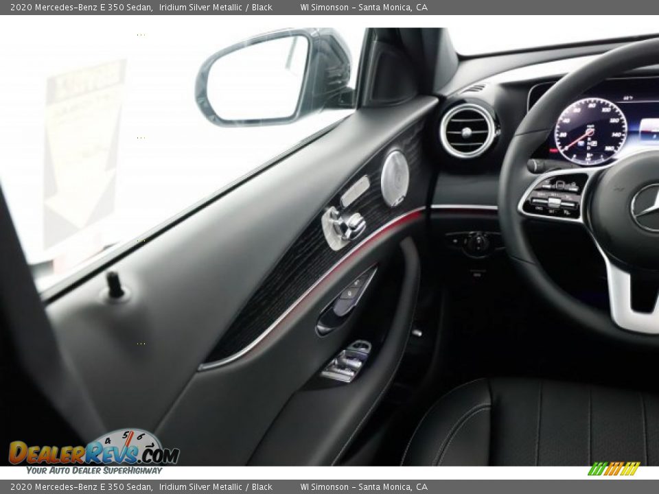 2020 Mercedes-Benz E 350 Sedan Iridium Silver Metallic / Black Photo #12