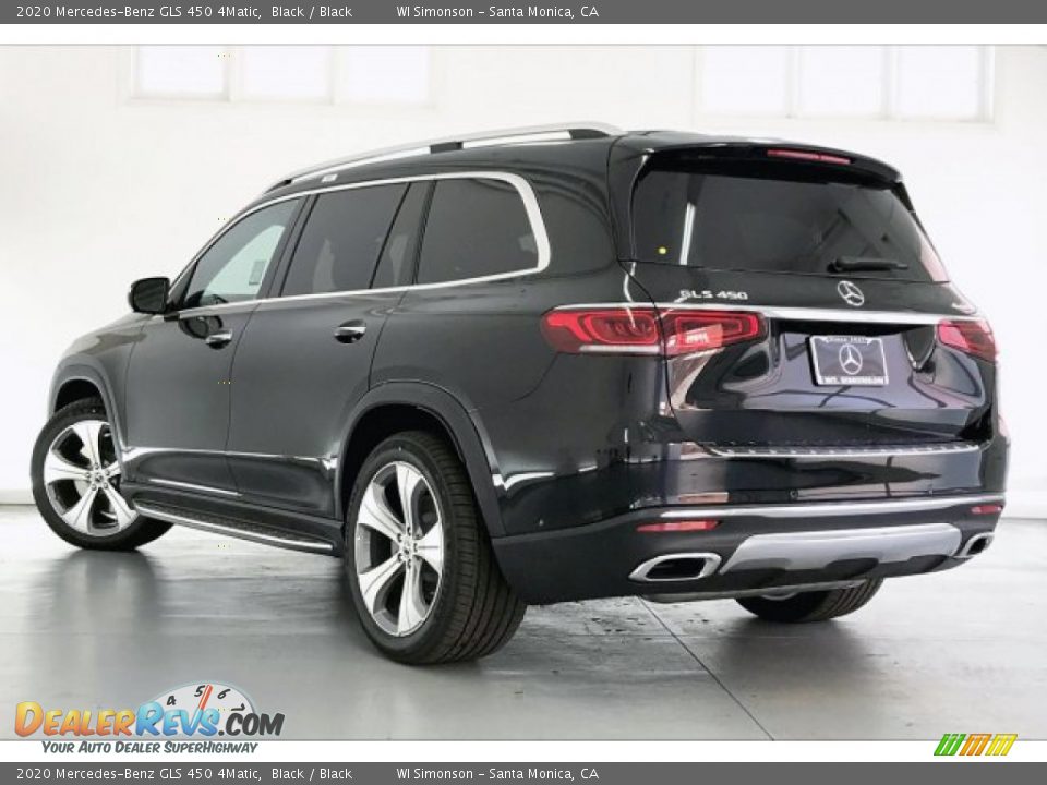 2020 Mercedes-Benz GLS 450 4Matic Black / Black Photo #2