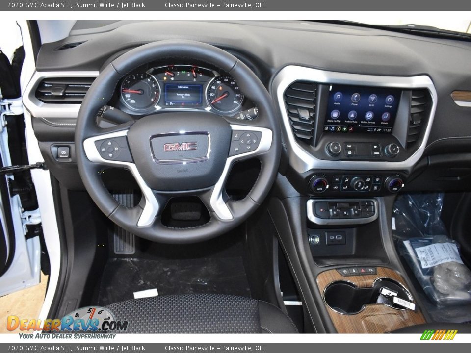 2020 GMC Acadia SLE Summit White / Jet Black Photo #3