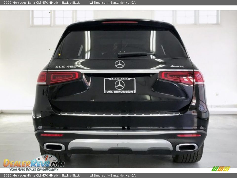 2020 Mercedes-Benz GLS 450 4Matic Black / Black Photo #3
