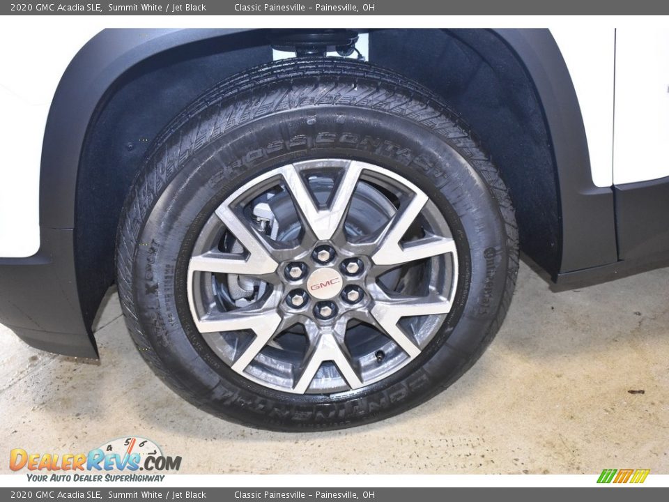 2020 GMC Acadia SLE Summit White / Jet Black Photo #10