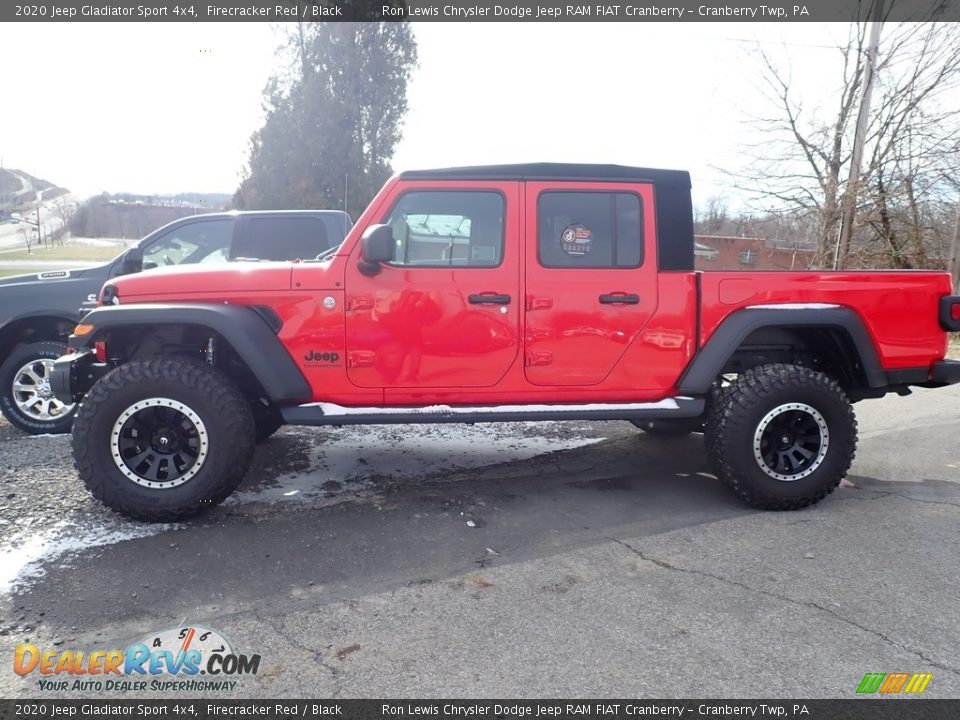 Firecracker Red 2020 Jeep Gladiator Sport 4x4 Photo #2
