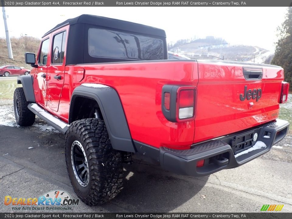 2020 Jeep Gladiator Sport 4x4 Firecracker Red / Black Photo #3