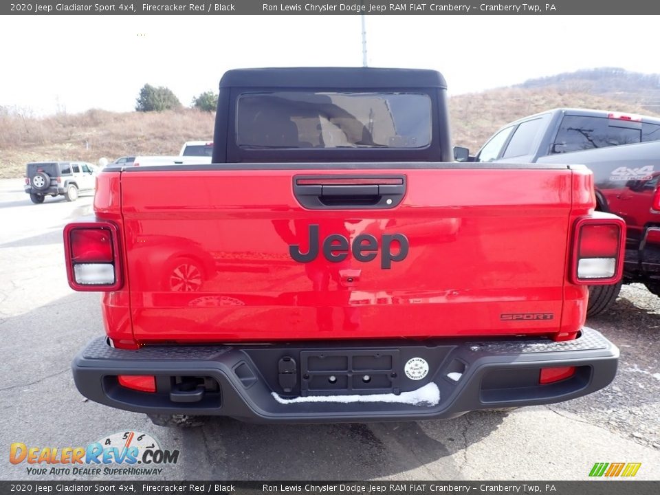 2020 Jeep Gladiator Sport 4x4 Firecracker Red / Black Photo #4