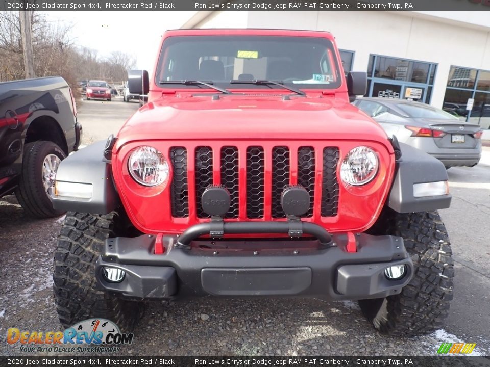 2020 Jeep Gladiator Sport 4x4 Firecracker Red / Black Photo #7