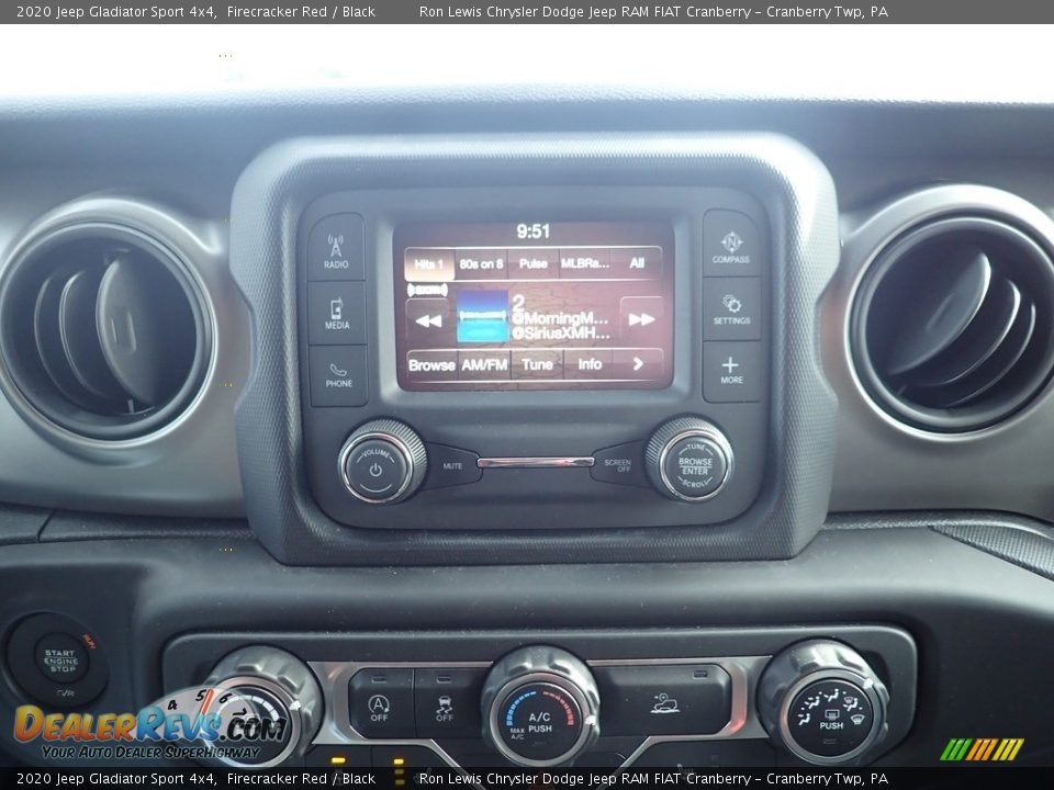 2020 Jeep Gladiator Sport 4x4 Firecracker Red / Black Photo #13