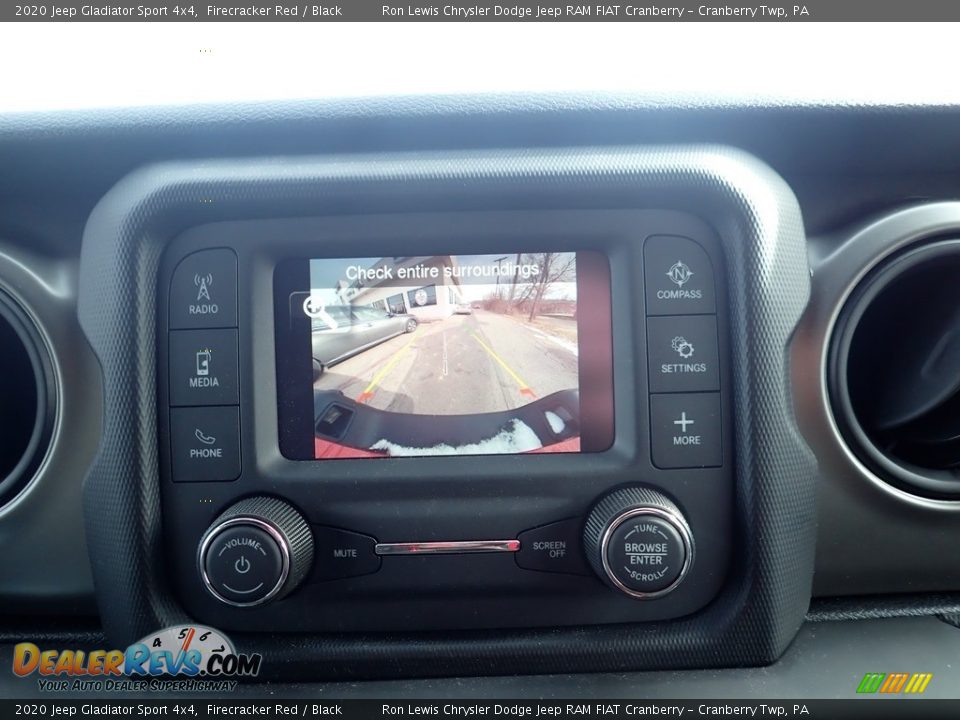 2020 Jeep Gladiator Sport 4x4 Firecracker Red / Black Photo #14