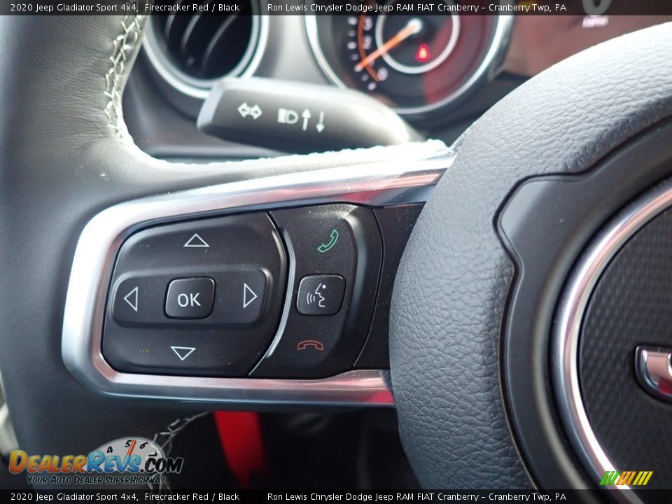 2020 Jeep Gladiator Sport 4x4 Steering Wheel Photo #16