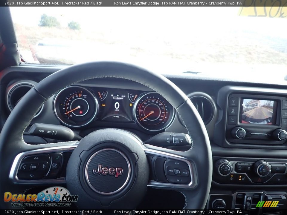 2020 Jeep Gladiator Sport 4x4 Firecracker Red / Black Photo #18