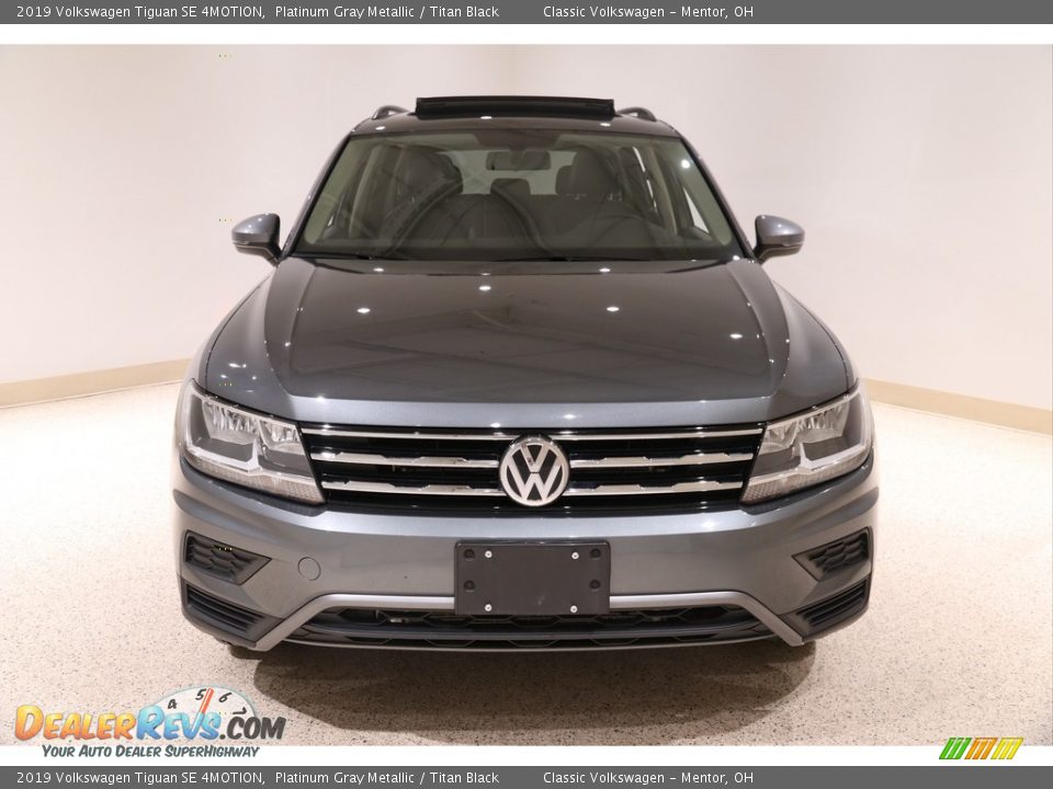 2019 Volkswagen Tiguan SE 4MOTION Platinum Gray Metallic / Titan Black Photo #2