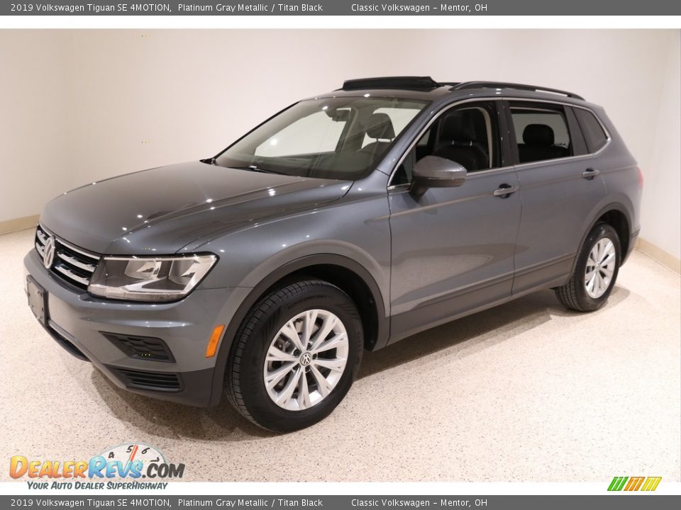 2019 Volkswagen Tiguan SE 4MOTION Platinum Gray Metallic / Titan Black Photo #3