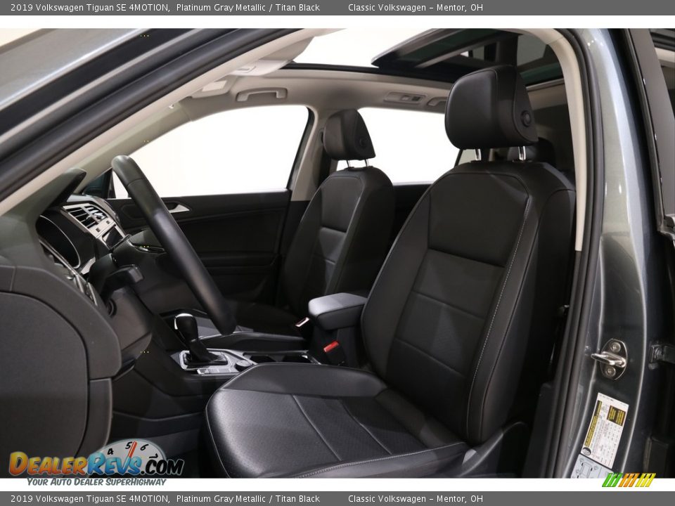 2019 Volkswagen Tiguan SE 4MOTION Platinum Gray Metallic / Titan Black Photo #5