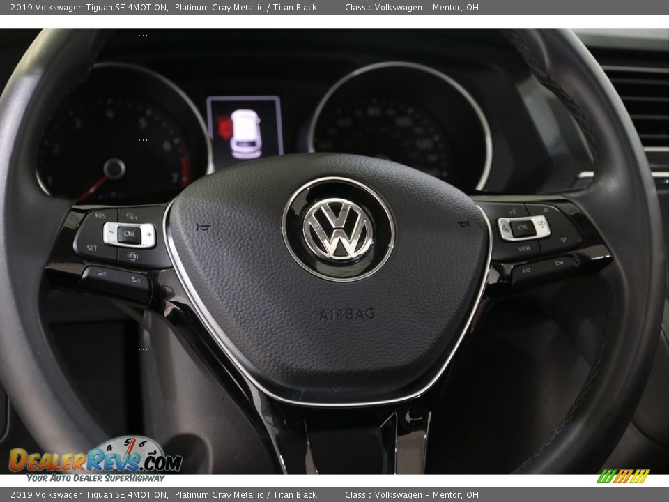 2019 Volkswagen Tiguan SE 4MOTION Platinum Gray Metallic / Titan Black Photo #6
