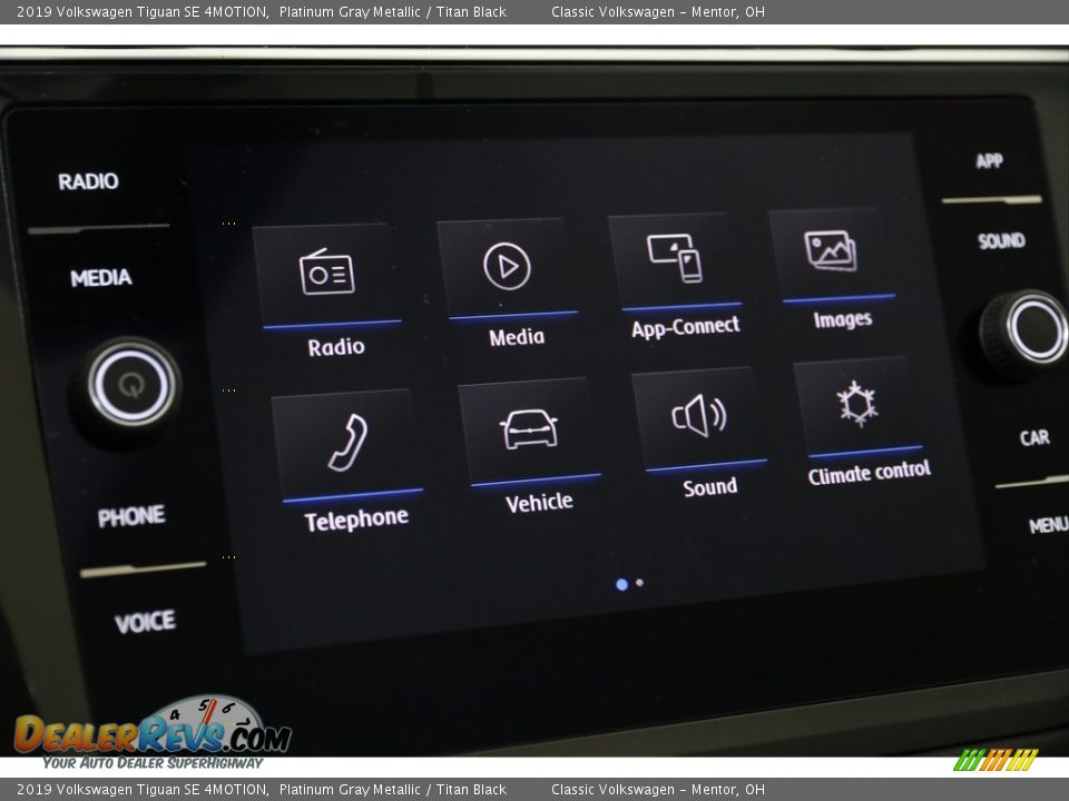 2019 Volkswagen Tiguan SE 4MOTION Platinum Gray Metallic / Titan Black Photo #14