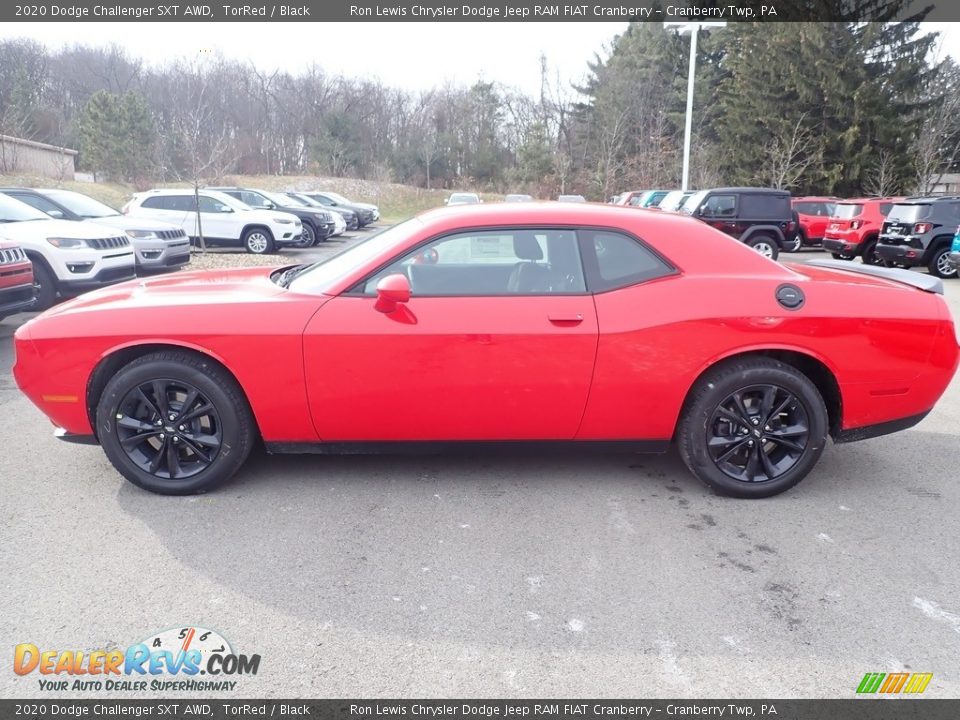 2020 Dodge Challenger SXT AWD TorRed / Black Photo #2