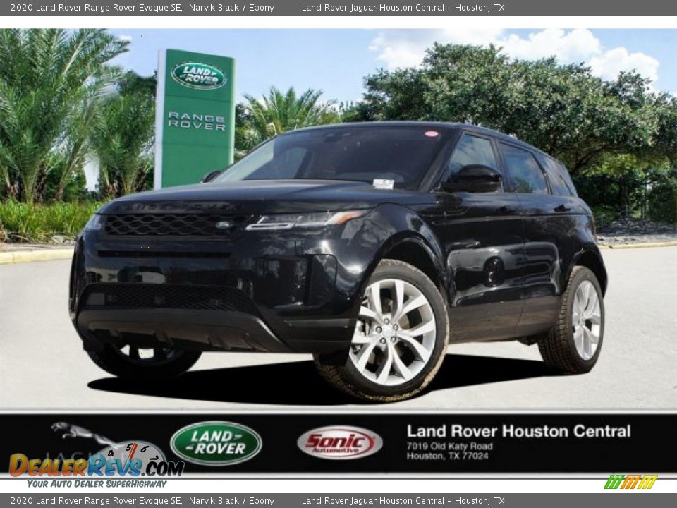 2020 Land Rover Range Rover Evoque SE Narvik Black / Ebony Photo #1