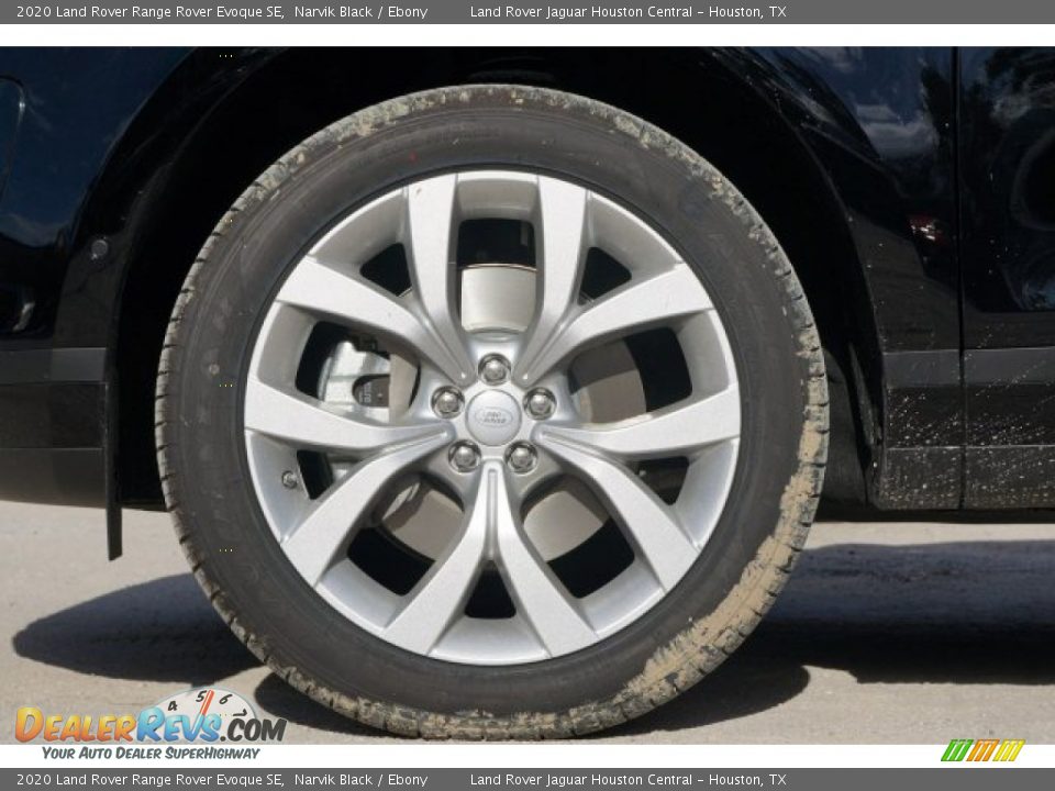2020 Land Rover Range Rover Evoque SE Narvik Black / Ebony Photo #8