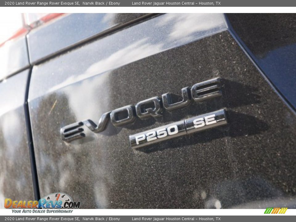 2020 Land Rover Range Rover Evoque SE Narvik Black / Ebony Photo #9