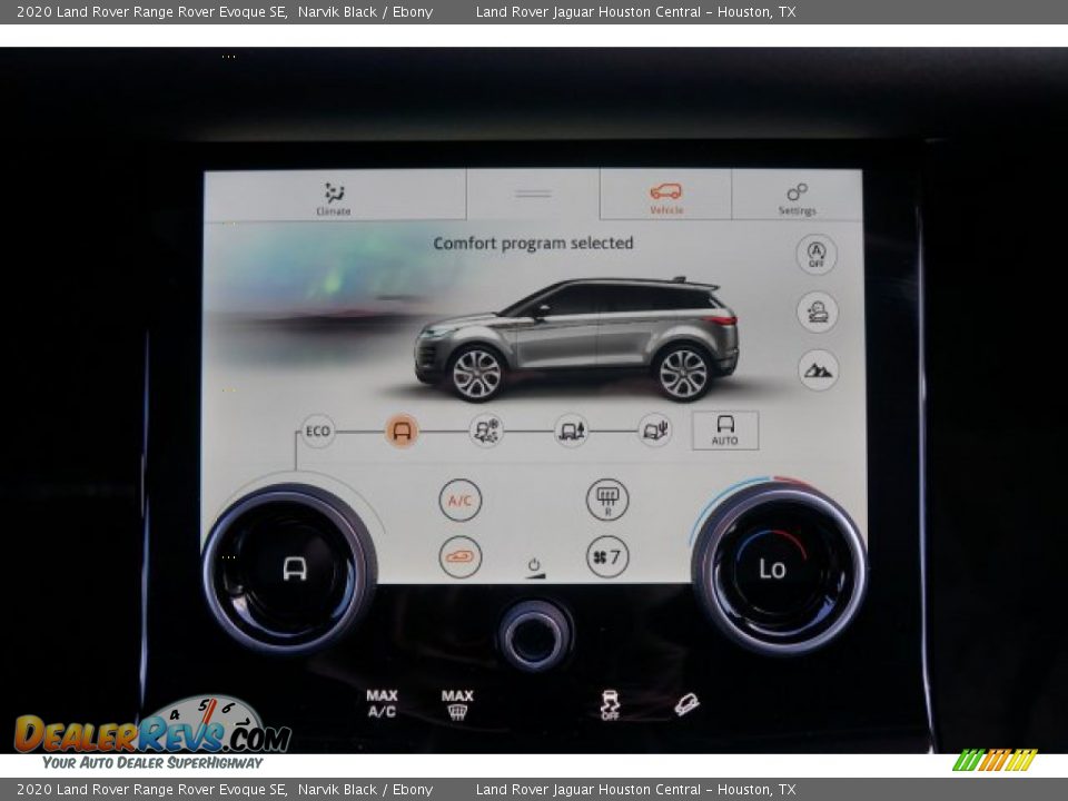 2020 Land Rover Range Rover Evoque SE Narvik Black / Ebony Photo #15