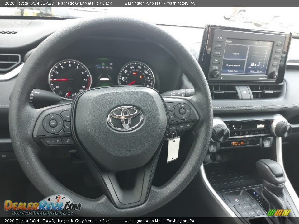 2020 Toyota RAV4 LE AWD Steering Wheel Photo #3