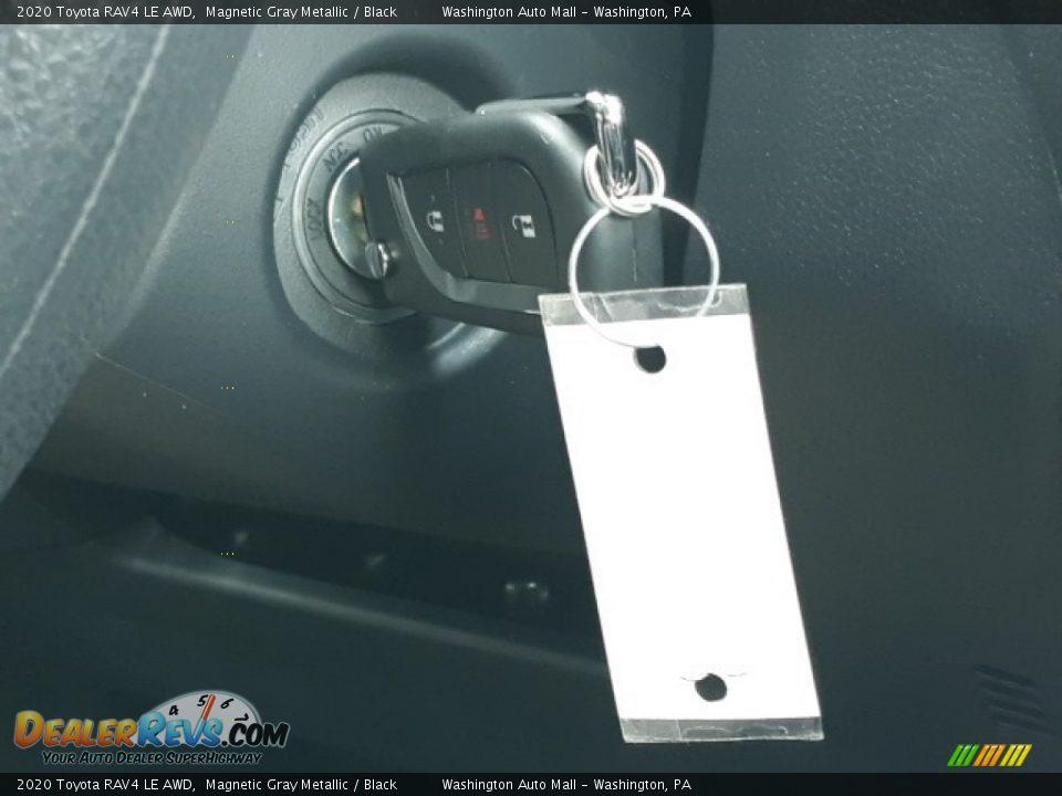 2020 Toyota RAV4 LE AWD Magnetic Gray Metallic / Black Photo #13