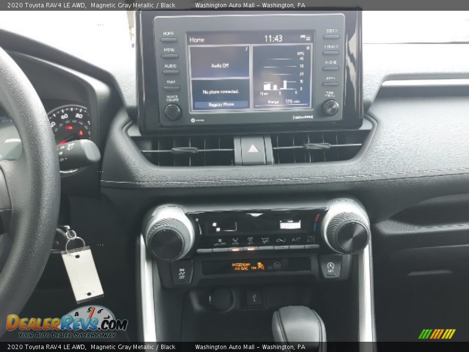 2020 Toyota RAV4 LE AWD Magnetic Gray Metallic / Black Photo #14